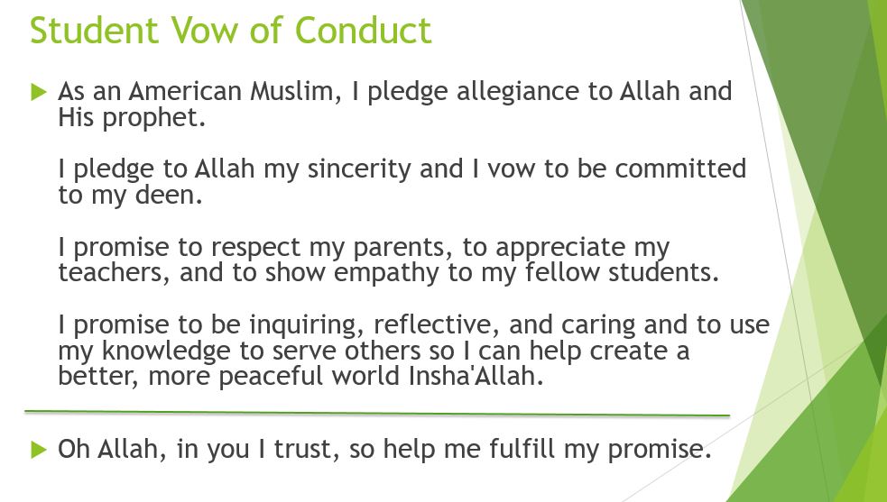 student-vow-of-conduct