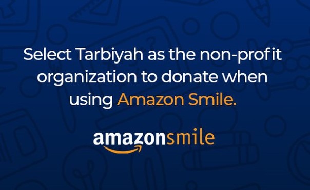 [ID:Select Tarbiyah as the non-profit organization using Amazon Smile.