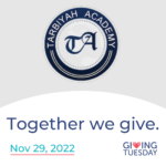 Tarbiyah Academy logo - together we give - Giving Tuesday